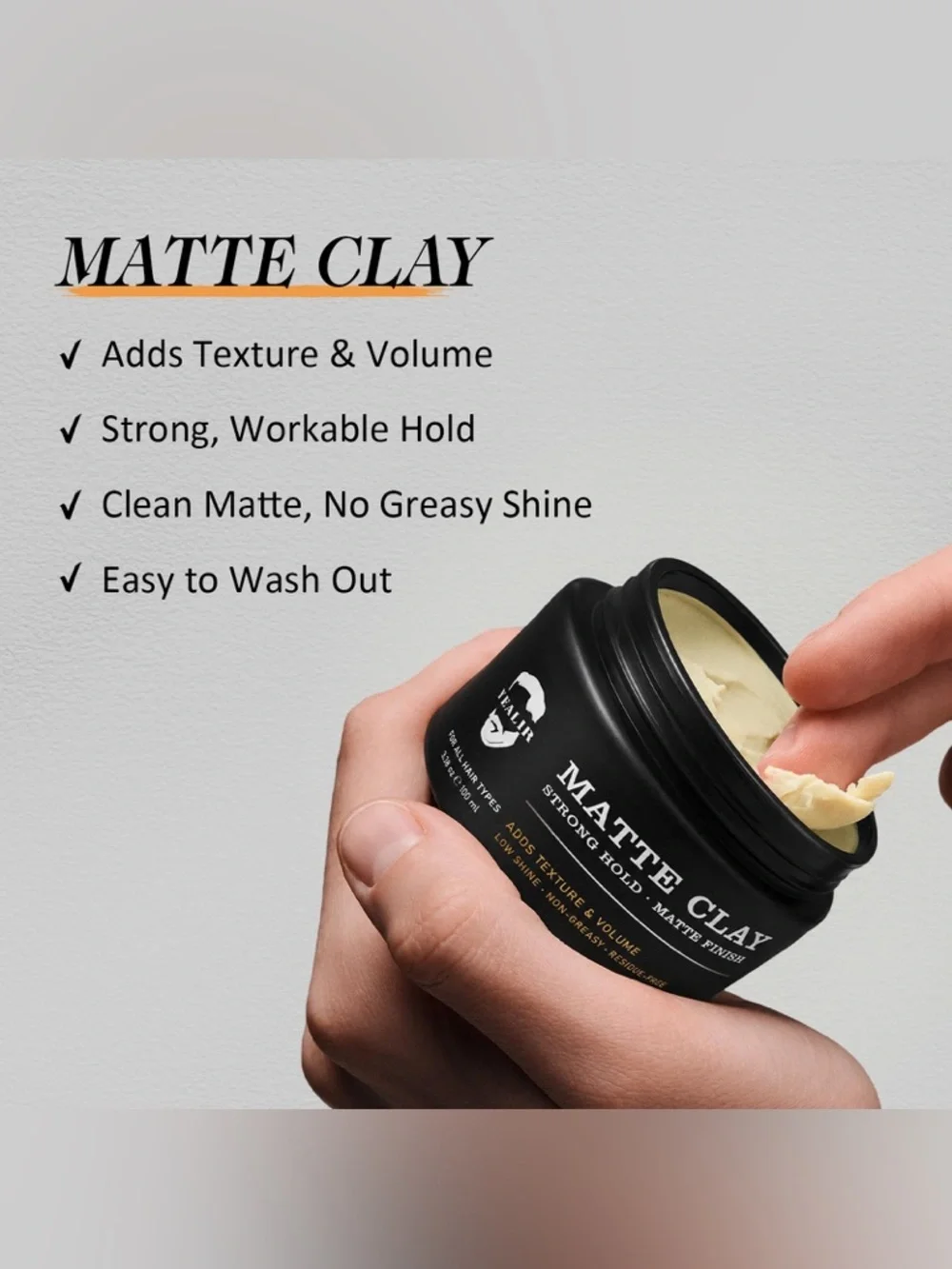 N/A matte clay